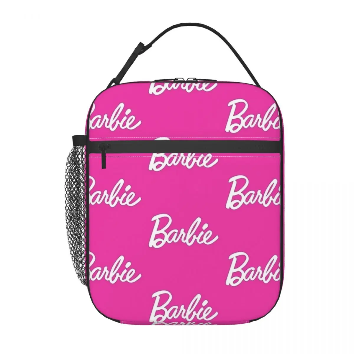 Cute Barbie Insulated Lunch Bags contenitore termico per pasti Logo Vintage Tote Lunch Box ad alta capacità Bento Pouch Office Travel