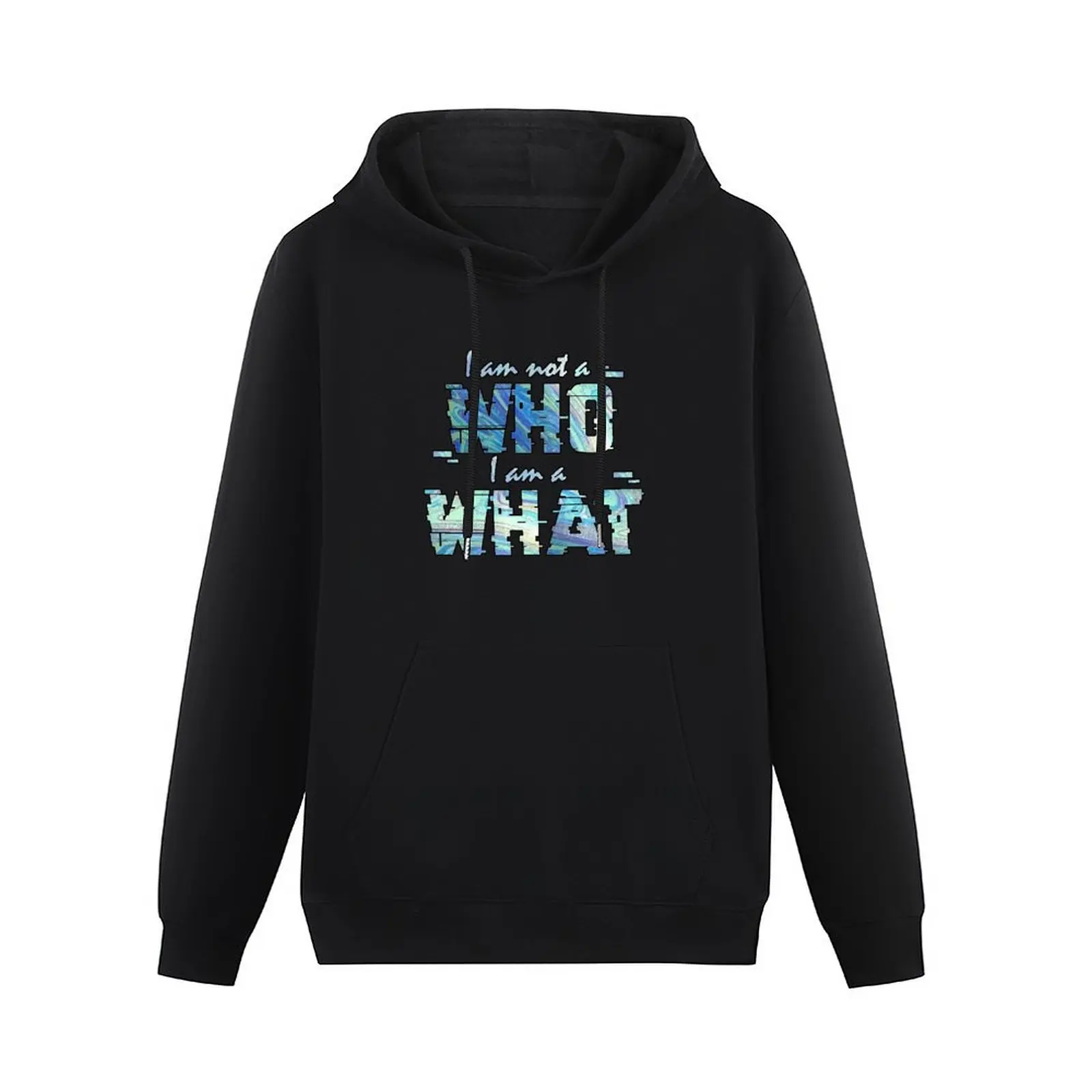 Not A Who, A What Pullover Hoodie mens clothing clothes for men blouse mens hoodie