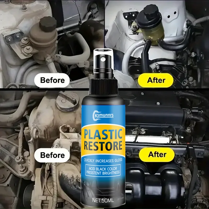 Engine Bay Cleaner Engine Shine  and Detailer Decontamination Deep Degreasing Compartment Heavy Oil Dust Car Cleaning Product
