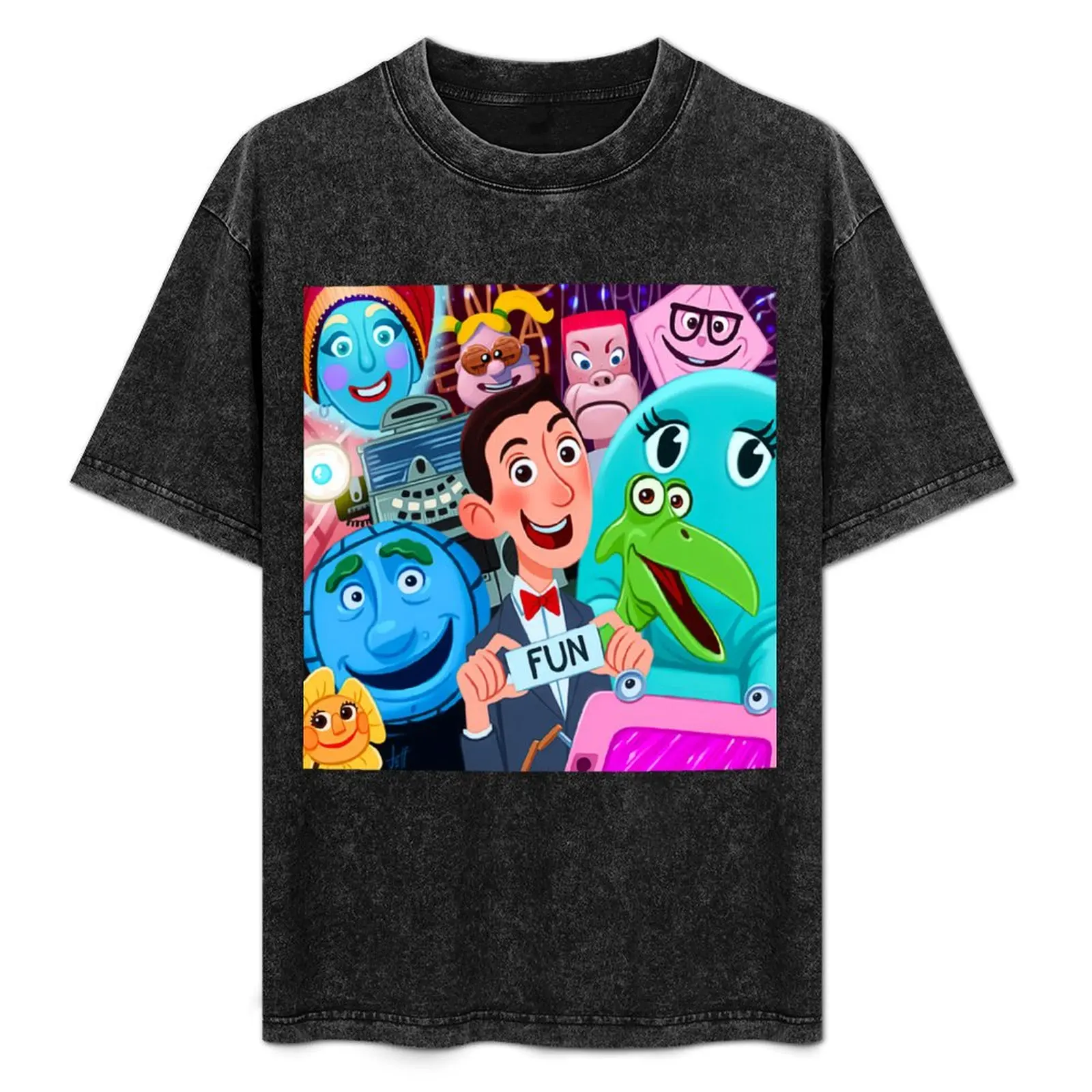 

Pee-wees-playhouse, 80s, jambi, peewee, pee wee herman, pee wees big adventure T-Shirt Plus Size Lightweight Top