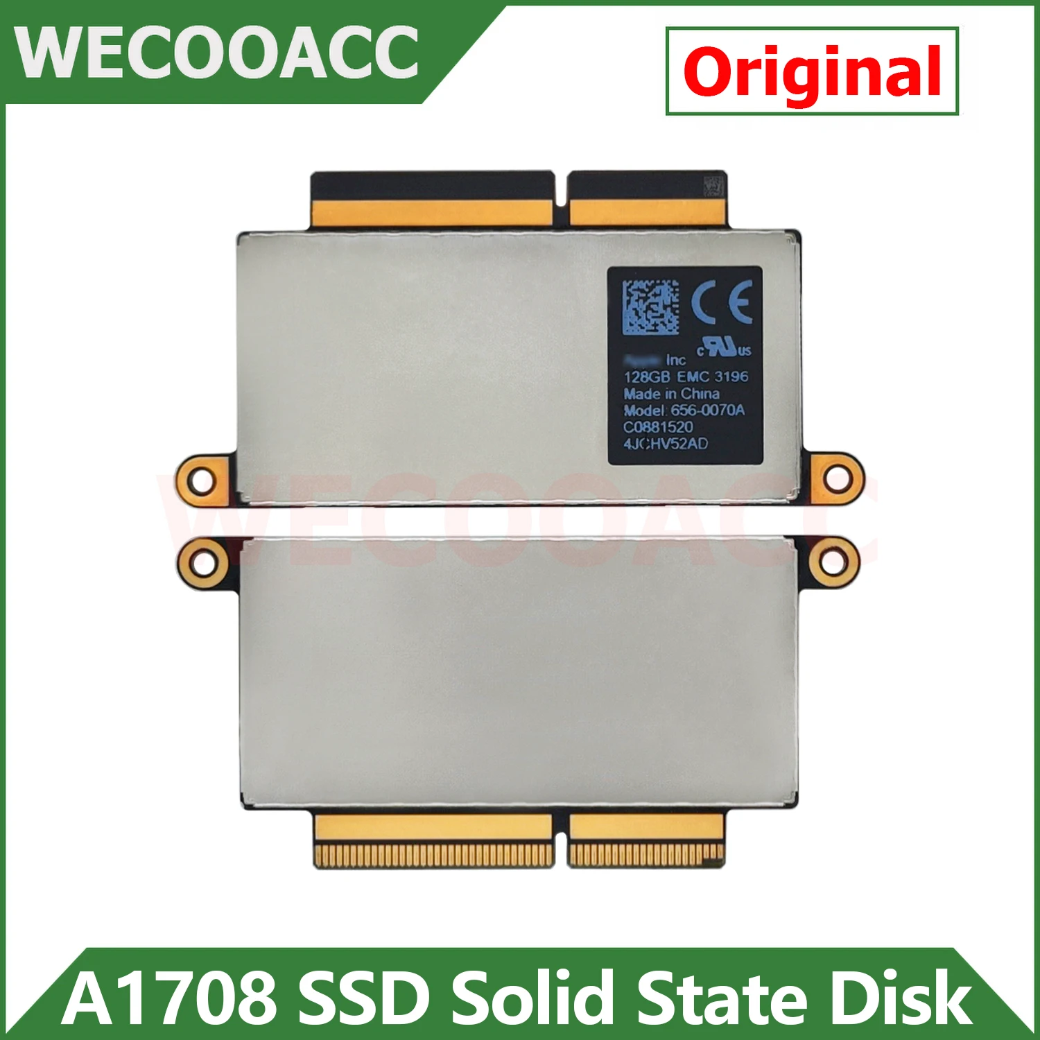 Original A1708 SSD Solid State Disk For MacBook Pro 13