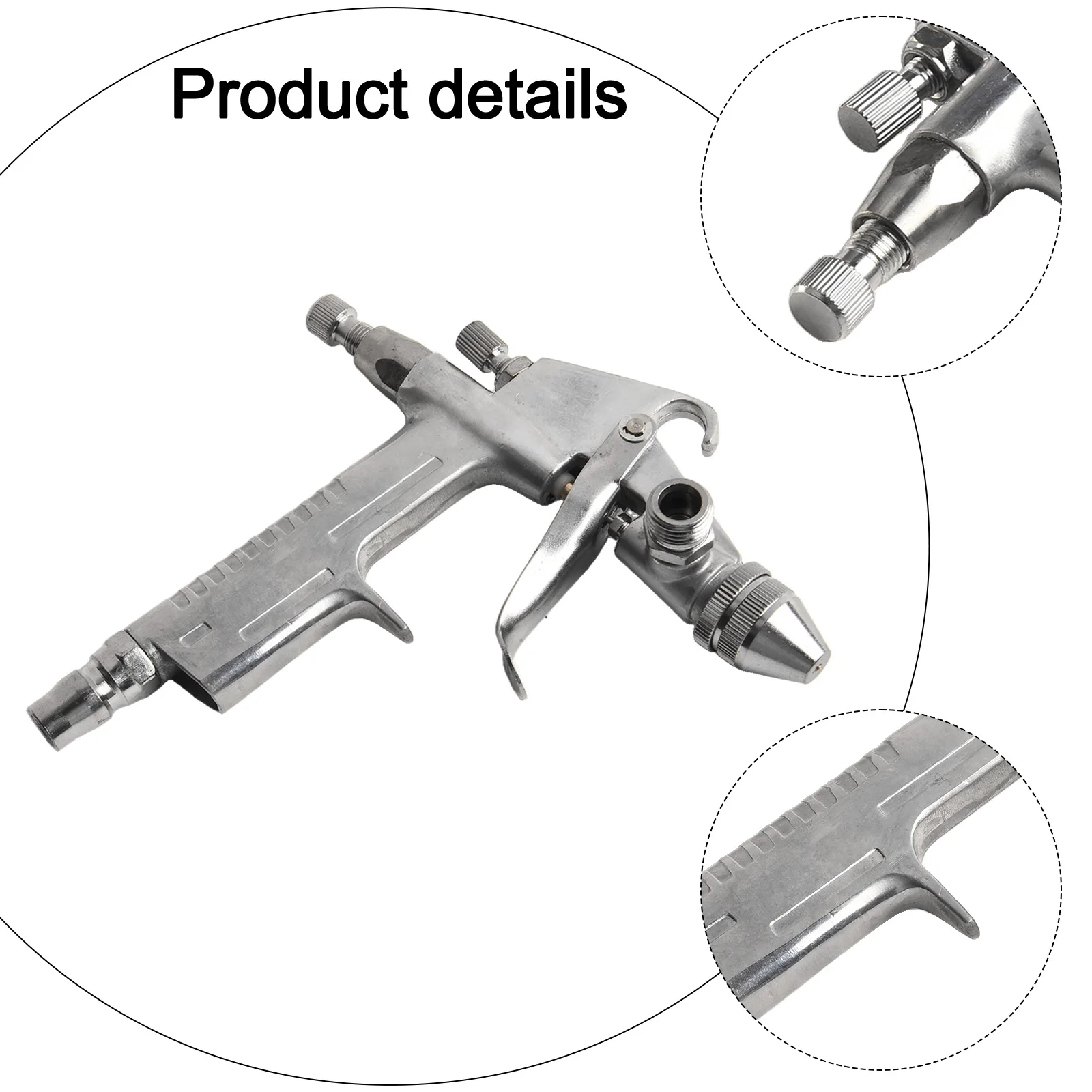 Spray Tool Spray Machine 125ml Accessories Aluminum C-type Quick Connector Mini Nozzle For Car Painting Repair