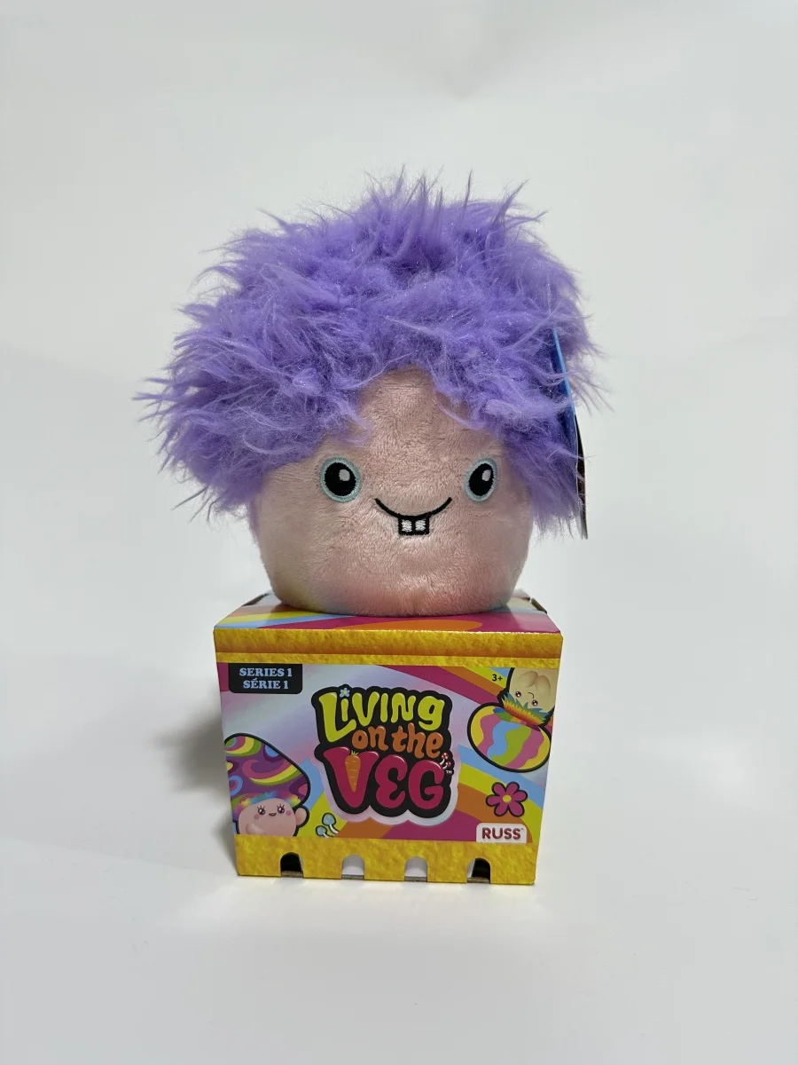 16cm Bumbumz Cartoon Mushroom Plush Toy, Early Education Stuffed Vegetable, Soft Hugging Pillow for Kids, Machine Washable