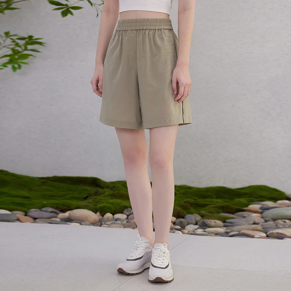 K2054W Luxury Women's Clothing Shorts for Woman High Quality Clothes Tencel Pants Summer Trousers