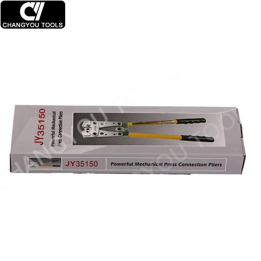 JY-35150 أداة هيدروليكية عقص يدوية ميكانيكية لكتلة طرفية نحاسية لثقب الباب SC لمنتج هجين 6mm2 50mm2