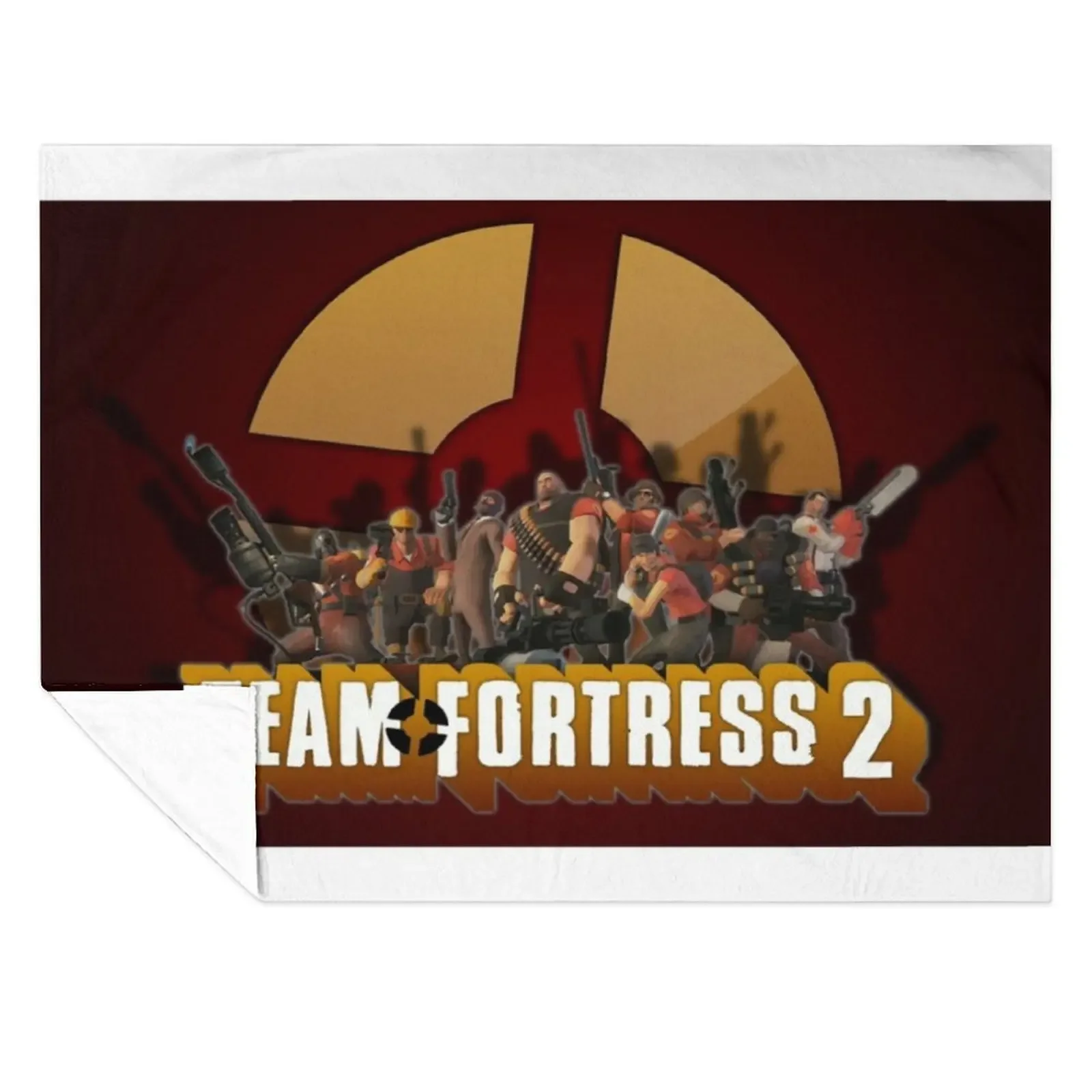 

Team Fortress 2 Game Logo Throw Blanket Thermal Beach Luxury Bed linens Blankets