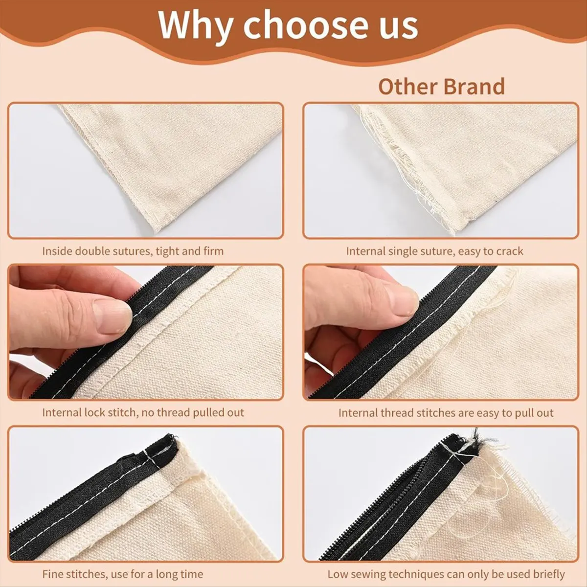 2026 NEW 50Pcs Sublimation Blank Canvas Makeup Bags, Bulk Blank DIY Heat Transfer Cosmetic Makeup Bags for Bridesmaid Makeup Bag