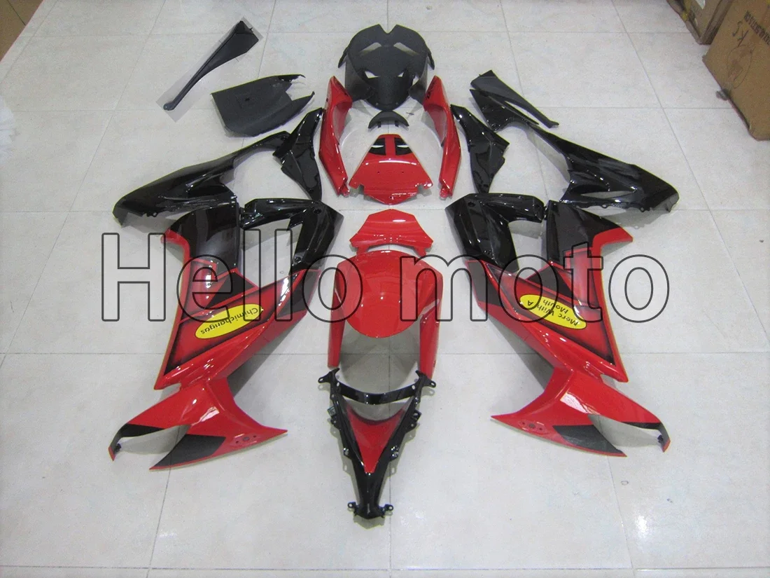 

Подходит для ZX-10R ZX10R 2008 2009 2010, комплекты обтекателей корпуса мотоцикла, спойлер, ABS, литье под давлением, комплект кузова