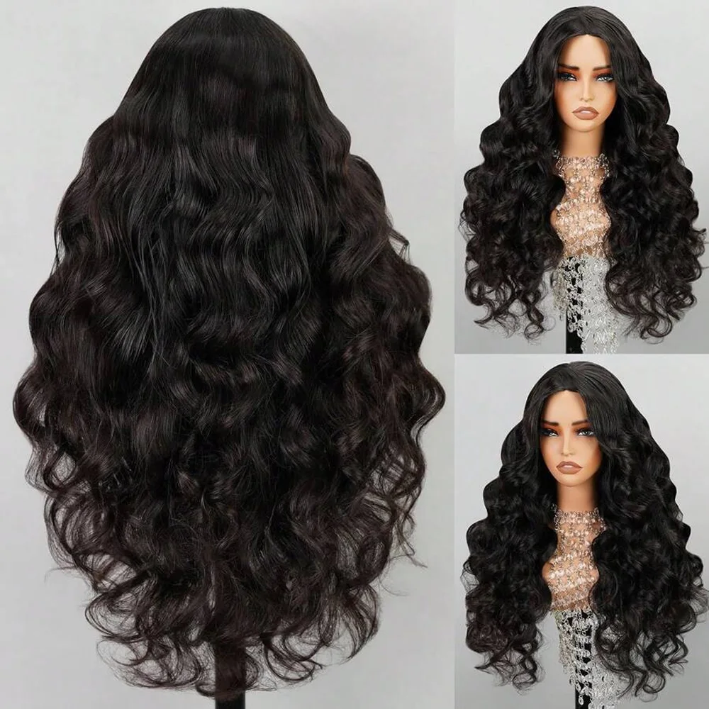 

250 Плотность Объемная волна 13x6 HD Прозрачные парики из натуральных волос на кружеве для женщин 13x4 360 Кружевные фронтальные бразильские парики Предварительно выщипанные