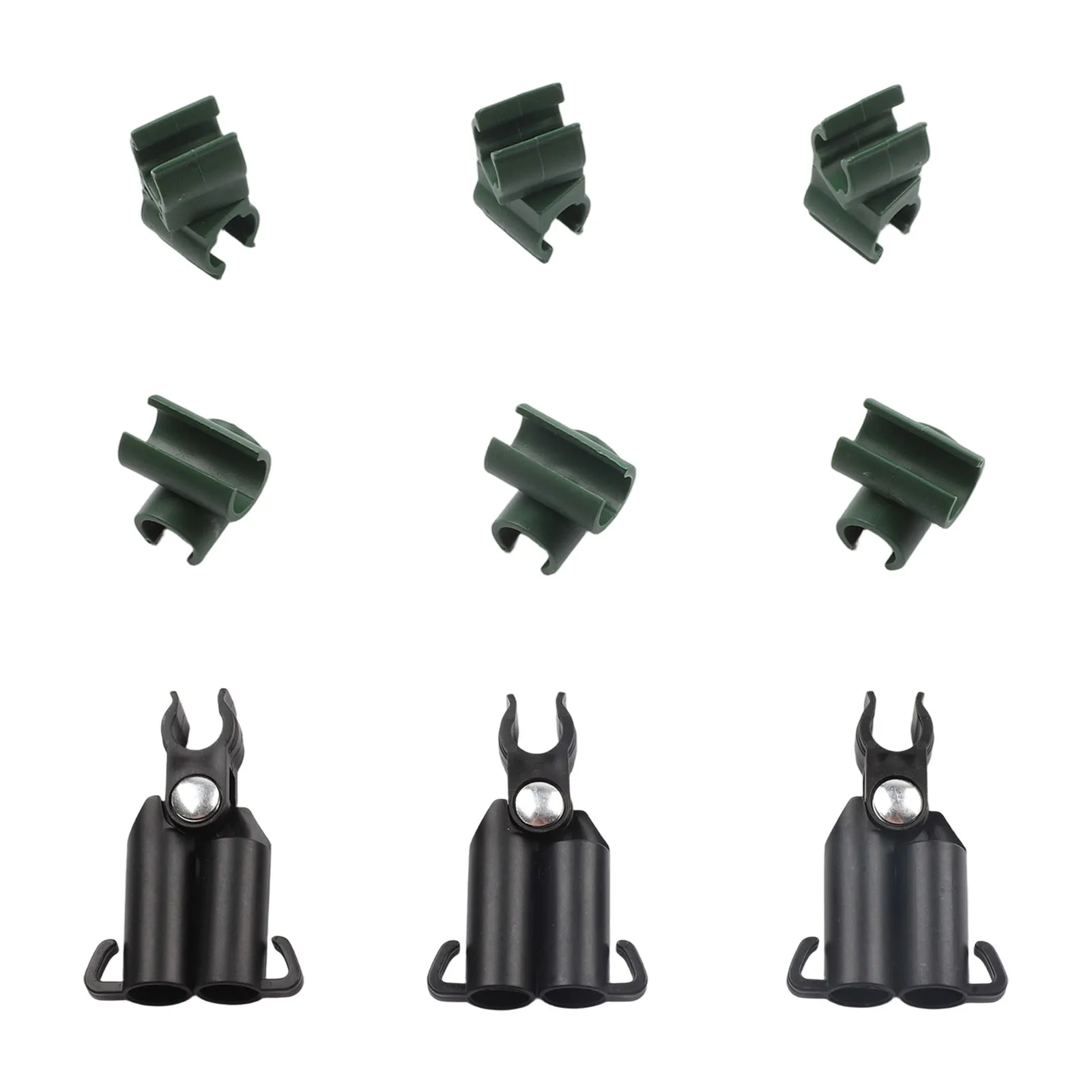 Adjustable Clips for Gardening 60PCS Plant Trellis Connector Set for Various Climbing Plants 11mm Compatibility