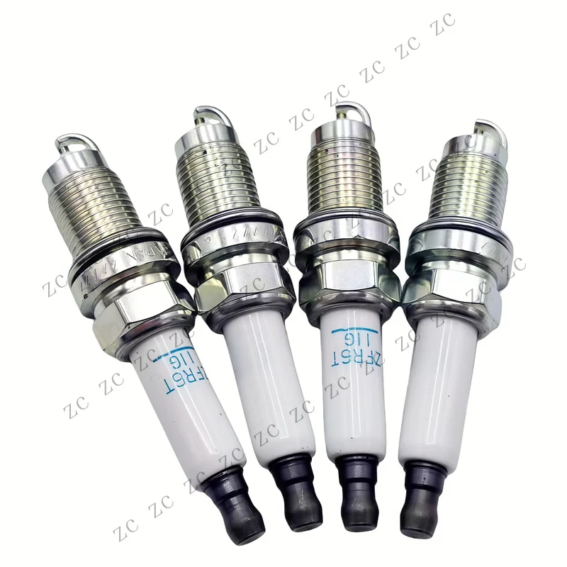 S+ 4x Spark Plugs Set ZFR6T-11G 5960 For VW Golf Polo Skoda Seat Leon