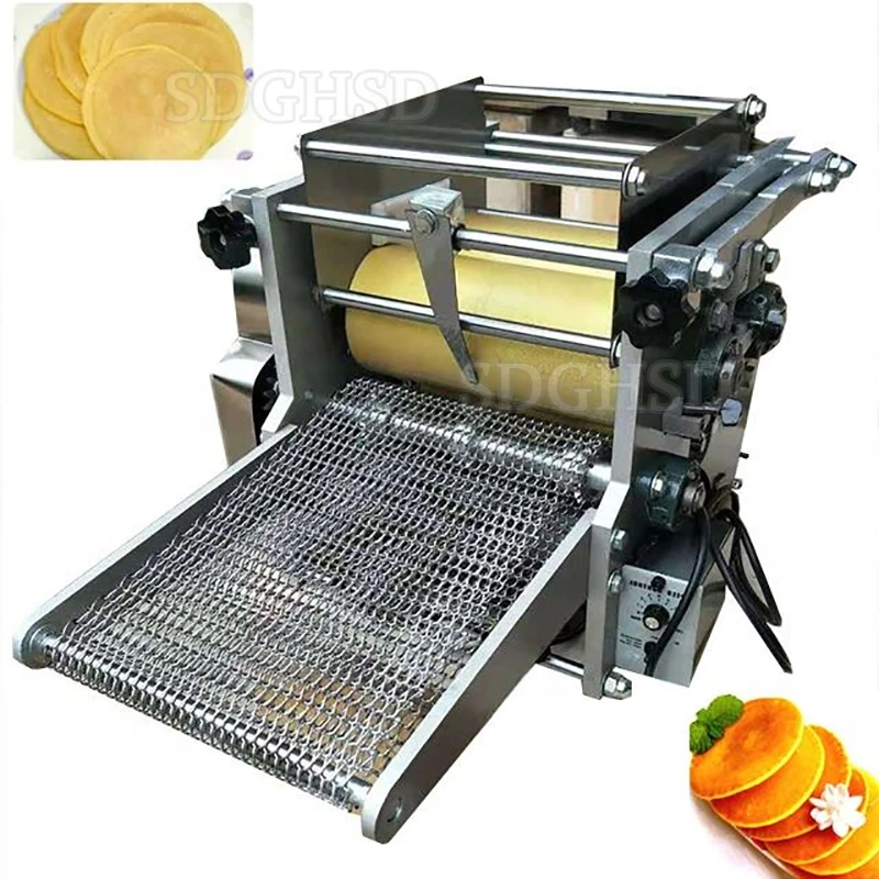 Corn Tortilla Machine Commercial Imitation Manual Flatbread Forming Automatic Fully Flour Molding Thickness Adjustable