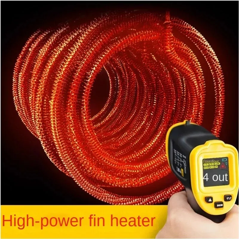 Electrodomésticos Calentador industrial Hogar Ahorro de energía Ventilador caliente de cría de alta potencia Pequeña pistola de acero Calentador eléctrico Aire caliente L