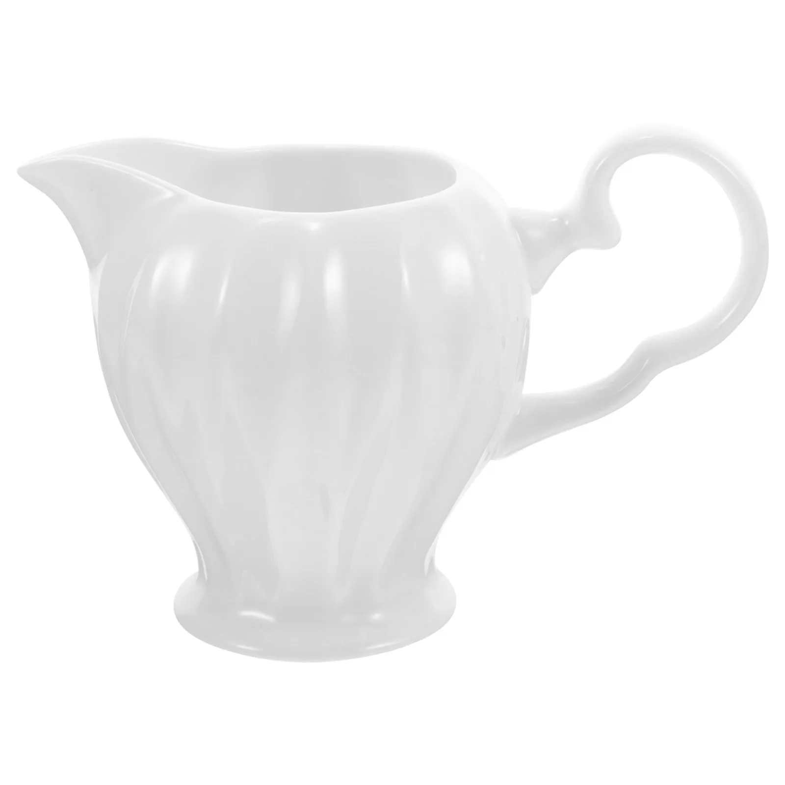 

Ceramic Small Milk Jug Creamer Pitcher Ceramic Coffee Pitcher for Syrup Sauce Maple Syrup Dispenser Decorative Creamer Container