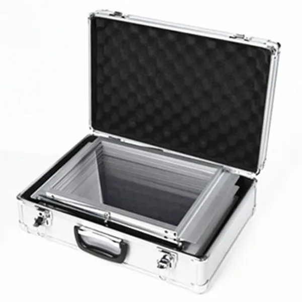 حامل كتيب من النوع Z مع لوحة MDF، رف أدب قابل للطي، رف عرض مجلة قائم على الأرض #5