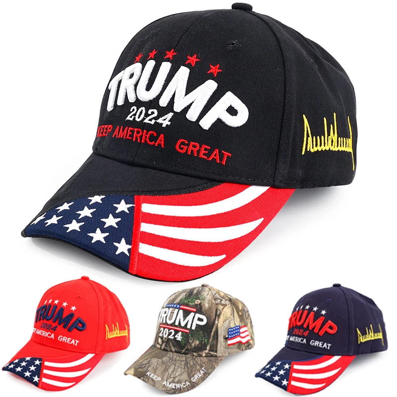 Trump 2024 Hat Donald Trump Hat Take America Back MAGA USA Embroidery Adjustable Baseball Cap