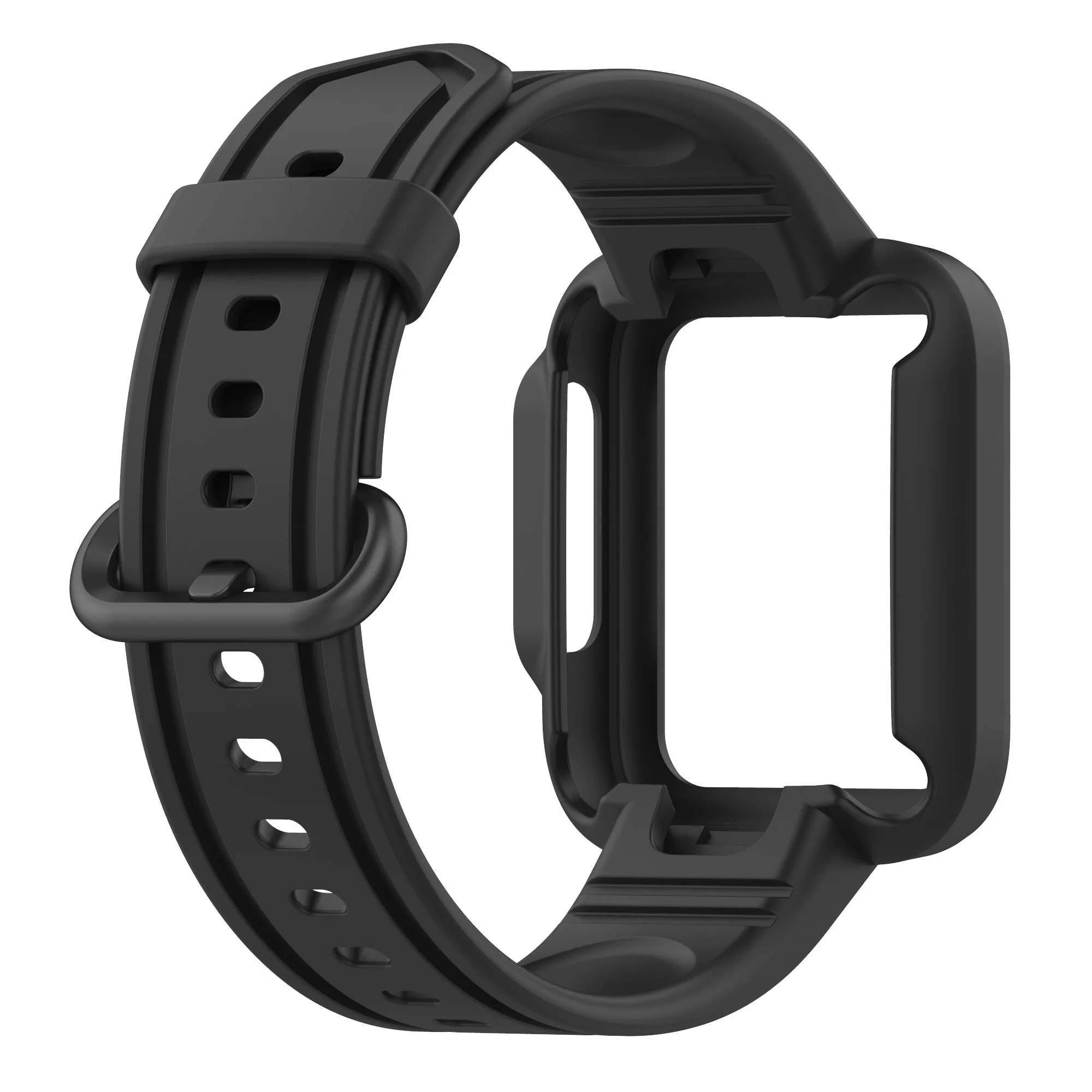 Pulseira de silicone para Xiaomi Redmi Watch 2 Lite, Poco Watch Strap, Pulseira Cinto, Sport Watch Band