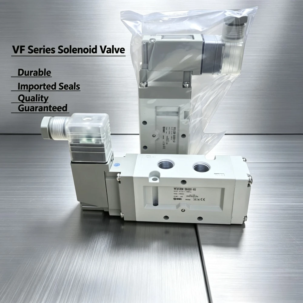 VF3130 VF5120-5GZ1 5GD1 5G1 5DZ1 5DD1 5D1 2GZD1 2DZD1 1GZD1 1DZD1-02 03 5 Port Solenoid Valve VF3000 VF5000 Series