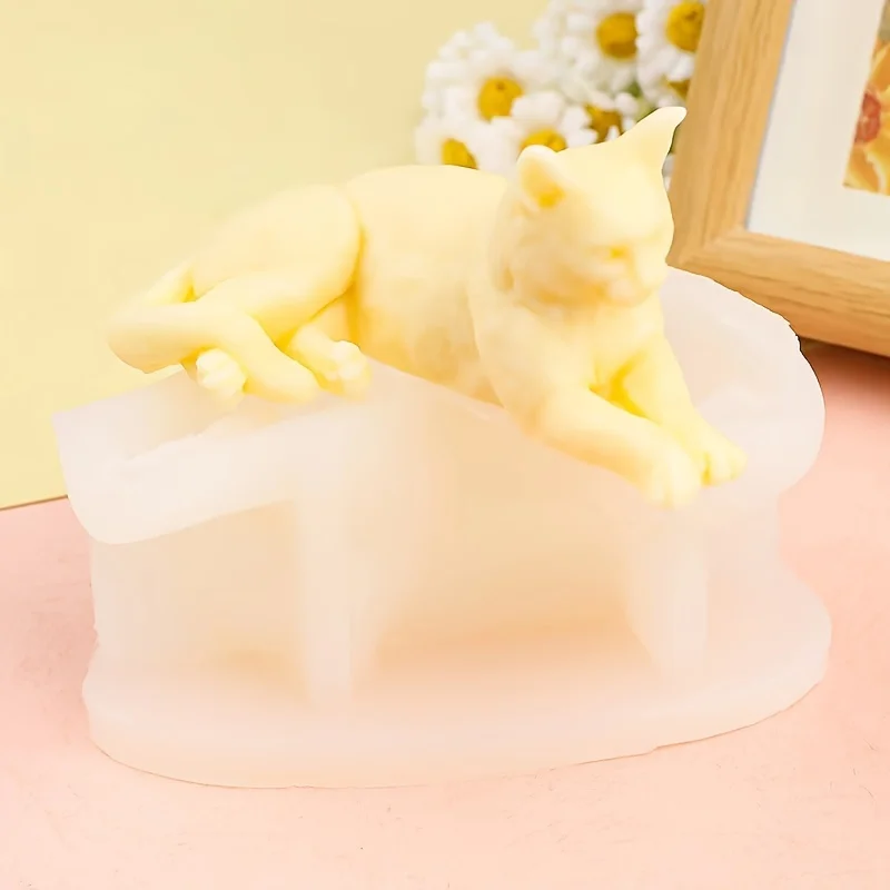 Creative Silicone Cat Mold for Jewelry Casting