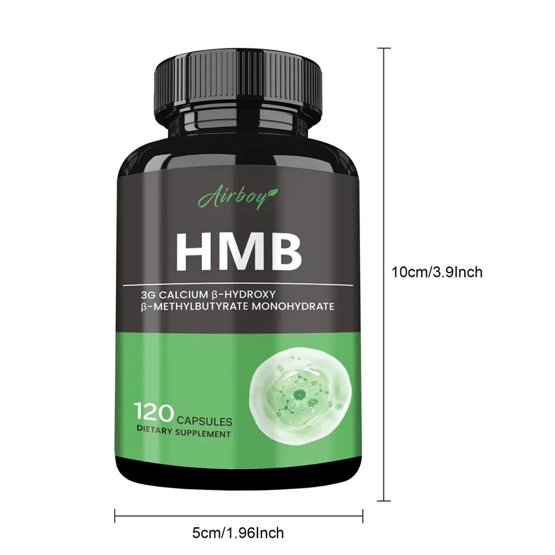 HMB Supplement - Promotes Growth and Recovery, Boosts Energy, Improves Endurance