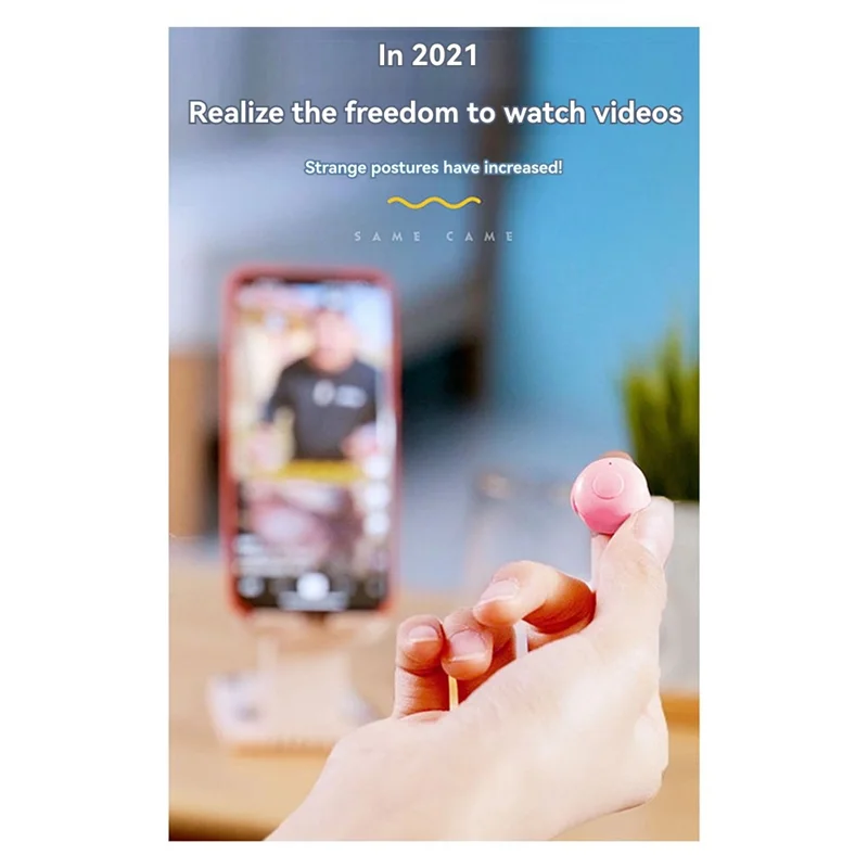 Mobile Phone Bluetooth Remote Control Ring For Swiping And Liking, Video Page Controller Fingertip Accessory