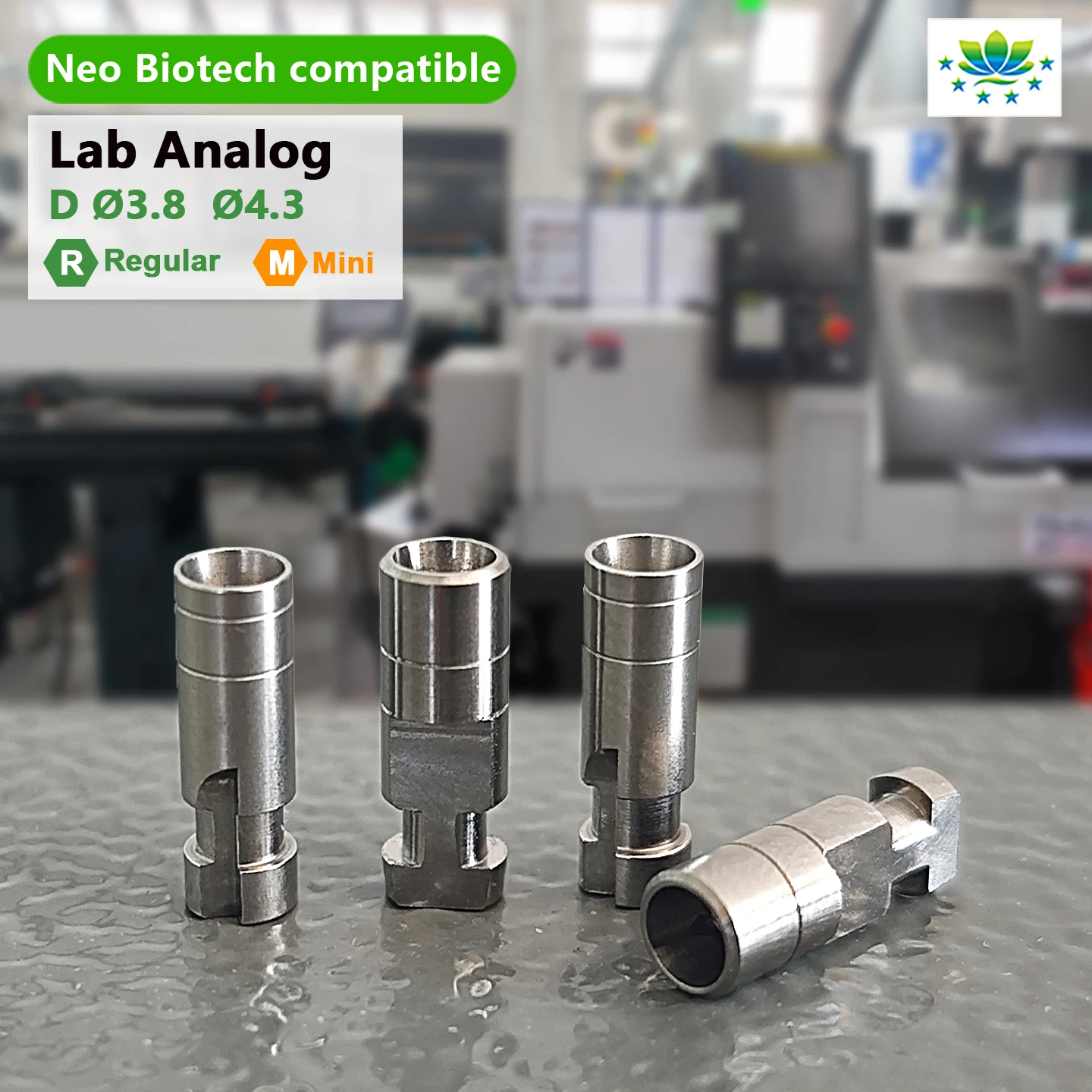 For Neo Biotech Fixture Lab Analog Internal Hex Abutment Production Accessories for Model CNC Precision OEM ODM Factory Direct