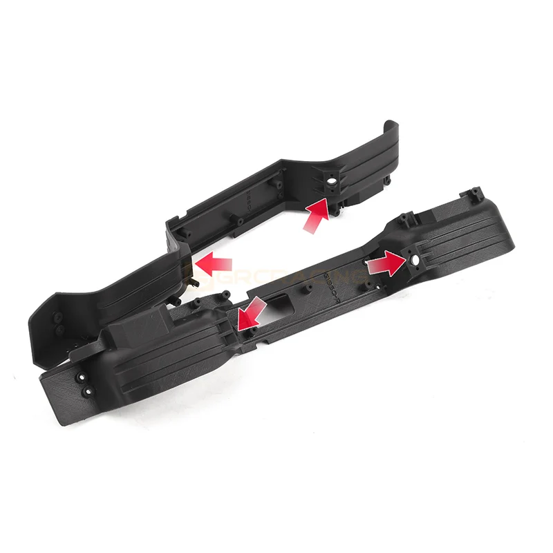 3D Printing Fender Chassis Closed for 1/18 RC Crawler TRX4MT Ford-F150 Chevrolet K10 Upgrade Parts