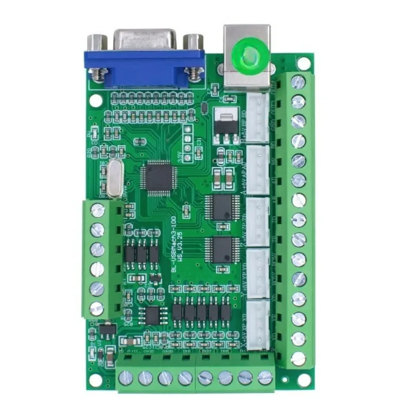 For five-axis engraving machine main board CNC motion control card 5-axis, stepper motor drive interface board
