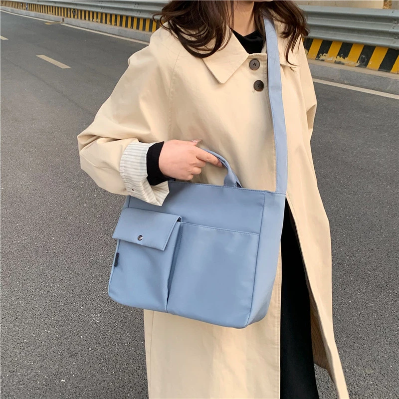 

Exquisite Workmanship Soft And Comfortable Zipper Open And Close Shopping Shopping Commuting Single Shoulder Straddle Bag