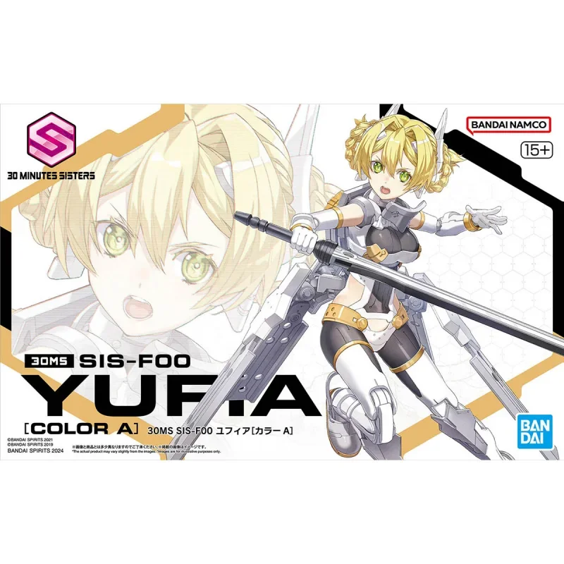 

Bandai Genuine 30MS SIS-F00 ユフィア[カラーA] Action Figure Assembly Model Kit Toys Collectible Gifts For Children