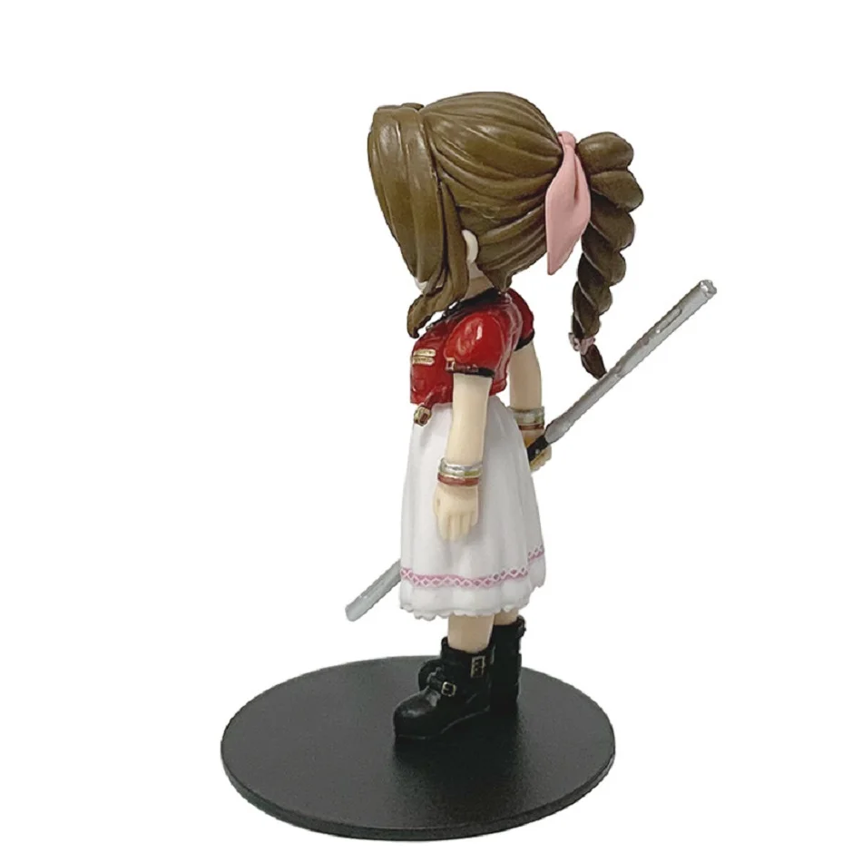 11-12cm Anime Cloud Strife Tifa Lockhart Aerith Gainsborough Zack·Fair Figur Modell PVC Spielzeug Desktop-Sammlungszubehör Geschenk – Detail 18