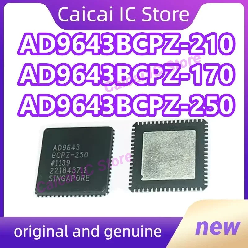 

AD9643 AD9643BCPZ-250 BCPZ-250 AD9643BCPZ-210 AD9643BCPZ-170 LFCSP-64 converter IC chip In Stock New Original 1pcs/lot