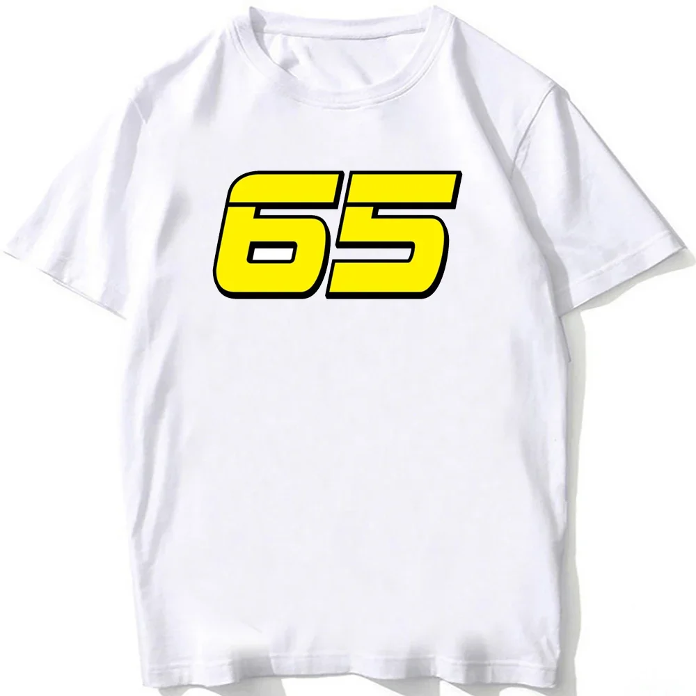 Loris Capirossi 65 GP T-Shirt New Summer Men Short Sleeve GS Adventure Moto Sport Casual White Tops Man Motorcycle Rider Tees