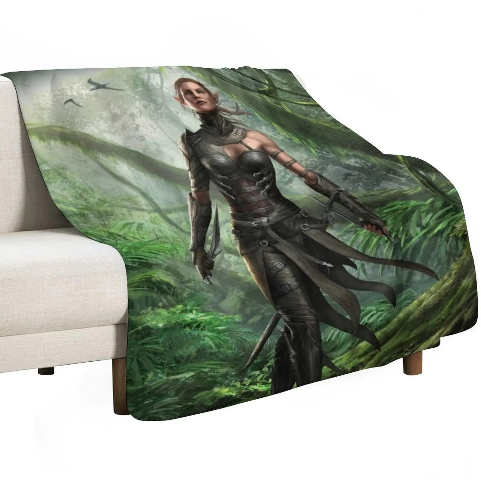 

Sebille Throw Blanket for winter Luxury Brand Plaid Blankets