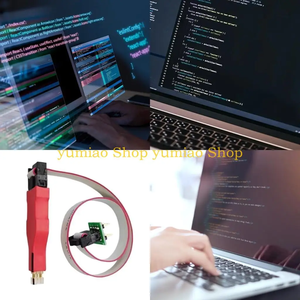 

587B MSOP8 Горящий кабель Пробник для проверки горения чипа Пробник Загрузка Программирование