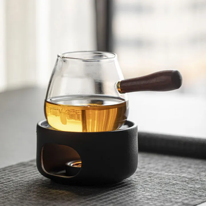 إبريق الشاي شمعة العزل الحراري التدفئة قاعدة الشاي دفئا