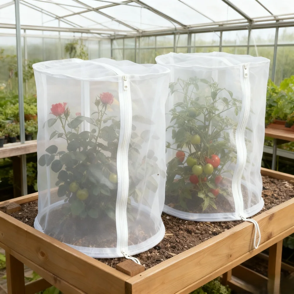 Garden Mesh Shield Reusable Plant Net Lightweight Design Easy Installation For Cucumbers Sturdy Plant Netting Covers
