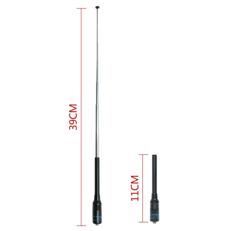 Nagoya NA-773 Uv 5r Dual Band Walkie Talkie Radio Gestrekte Antenne Voor Baofeng Kenwood