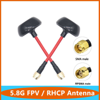 Eachine K-Loverleaves 5.8G 5dBi 6 Leaf Clover SMA RPSMA Mushroom Antenna For FPV Transmitter System RC Models