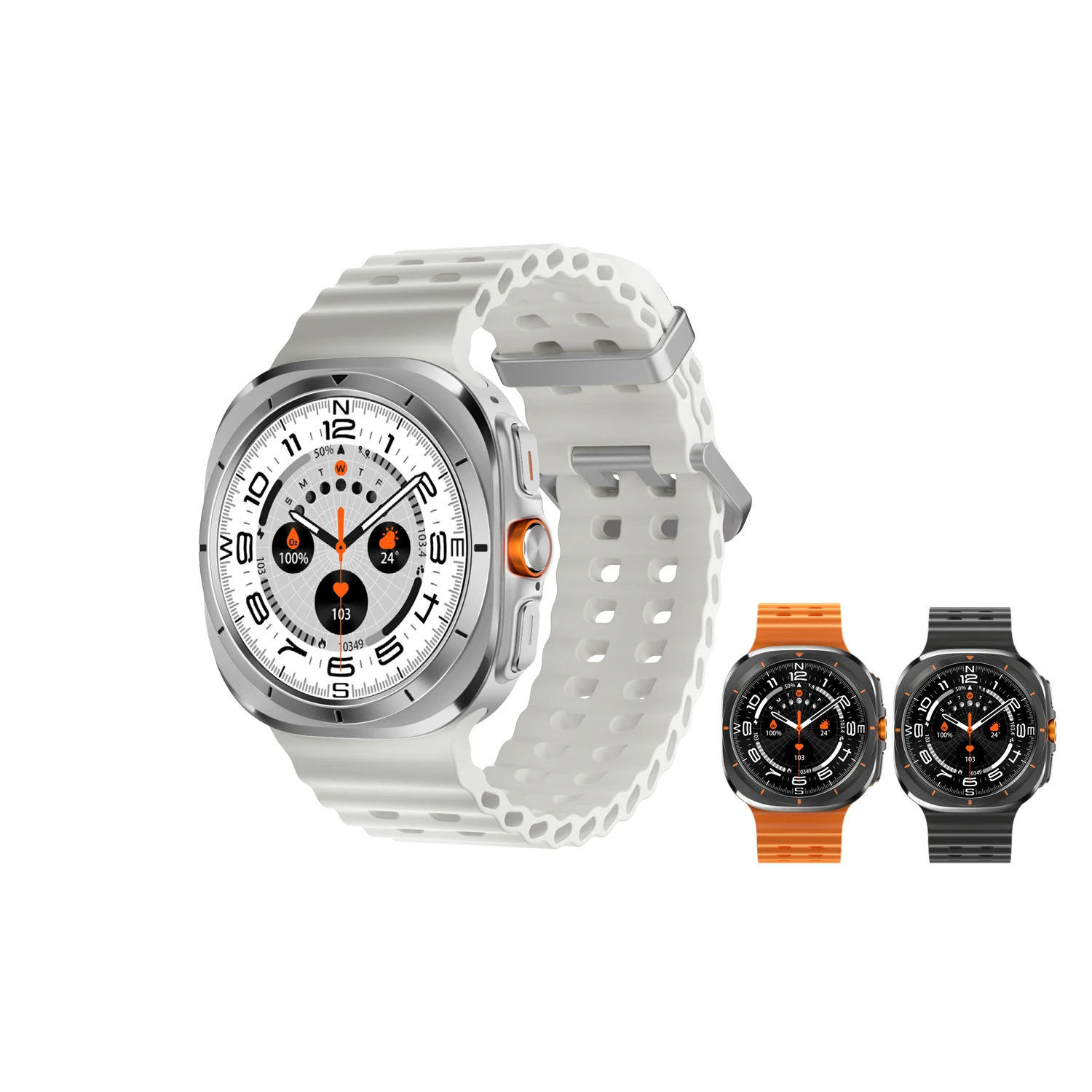 

2026 W7 Sport Smart Watch 1.43inch Health Monitoring Men Watch for Outdoor 5.4Bluetooth Call IP68 Waterproof Smartwatch