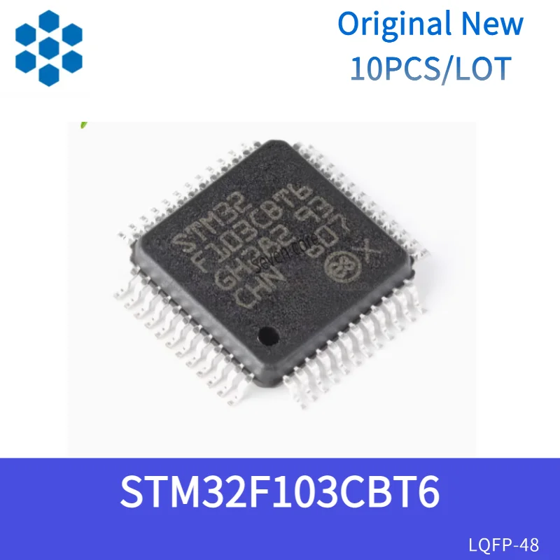 

Оригинальный новый 10 шт./лот STM32F103CBT6 LQFP-48 ARM Cortex-M3 32-битный микроконтроллер-MCU