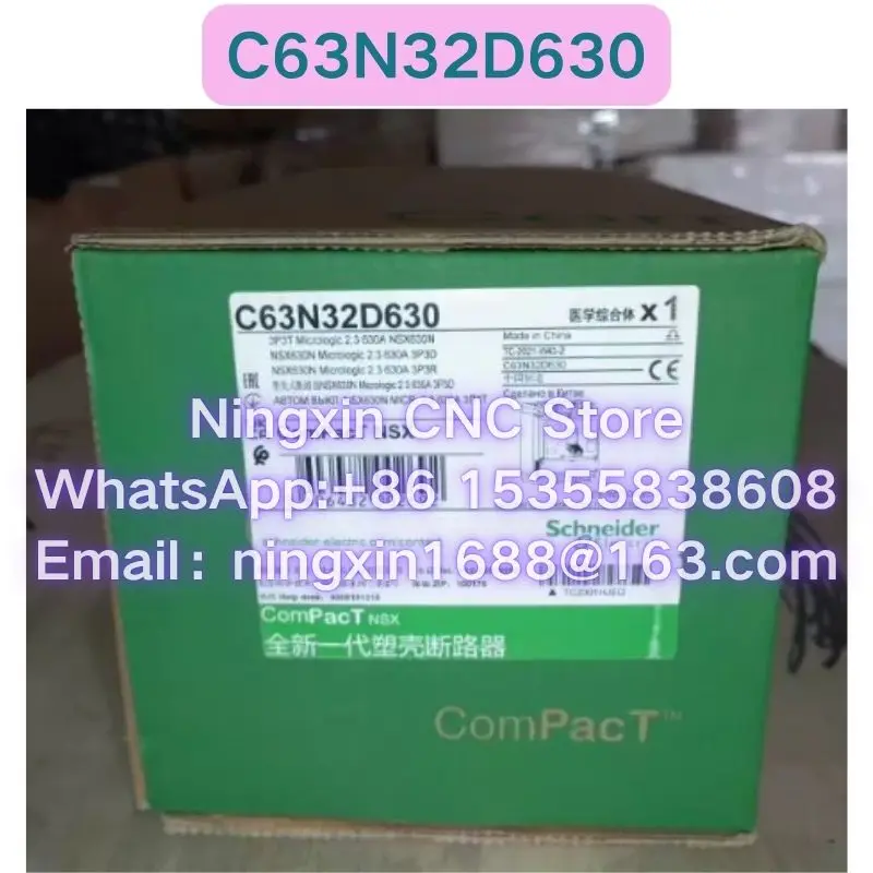 

Brand New C63N32D630 NSX630N MIC2.3 630A Circuit breaker