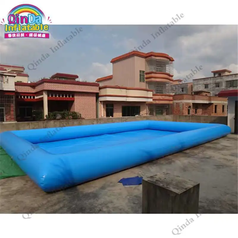 حمام سباحة للكبار قابل للنفخ مقاس 10 × 6 × 0.65 م، حمام سباحة كبير قابل للنفخ للعب الأطفال