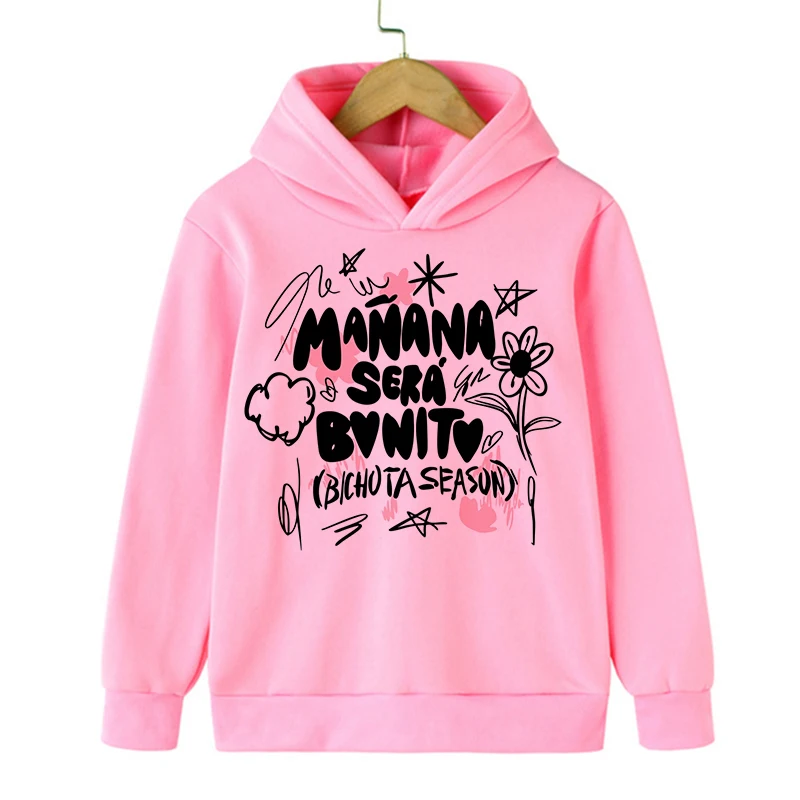 New Kid Hoodies Manana Sera Bonito Karol G Bichot Children Sweatshirts Kids Clothes Hoodie Boys Girls Baby Tops Sweatshirt