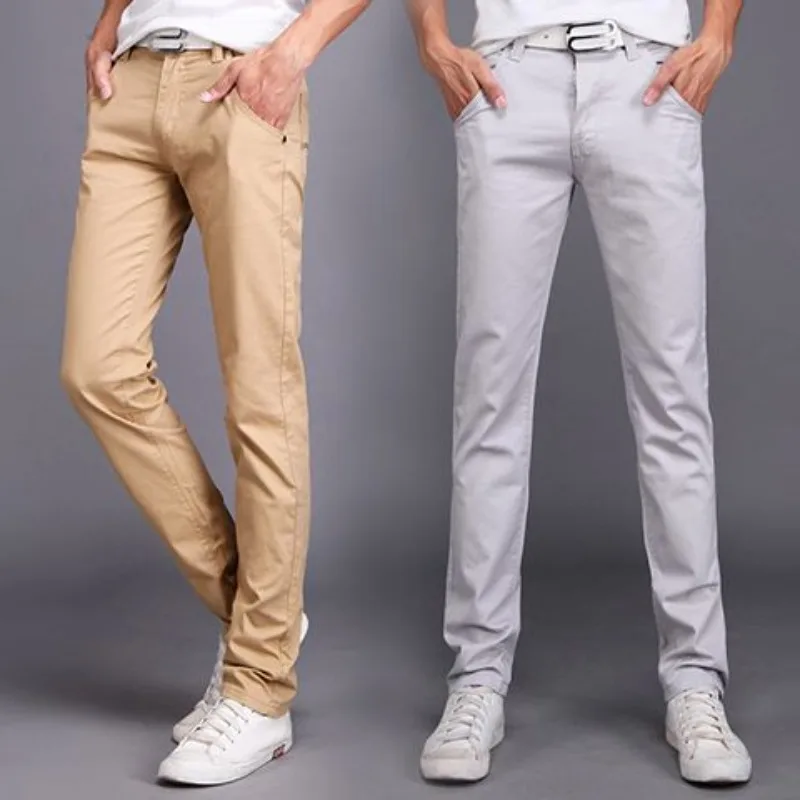 

Men's Cargo Pants Casual Spring Summer Thin Trend Straight Slim Loose Design Pants Menswear Streetwear New Youth Solid Colors