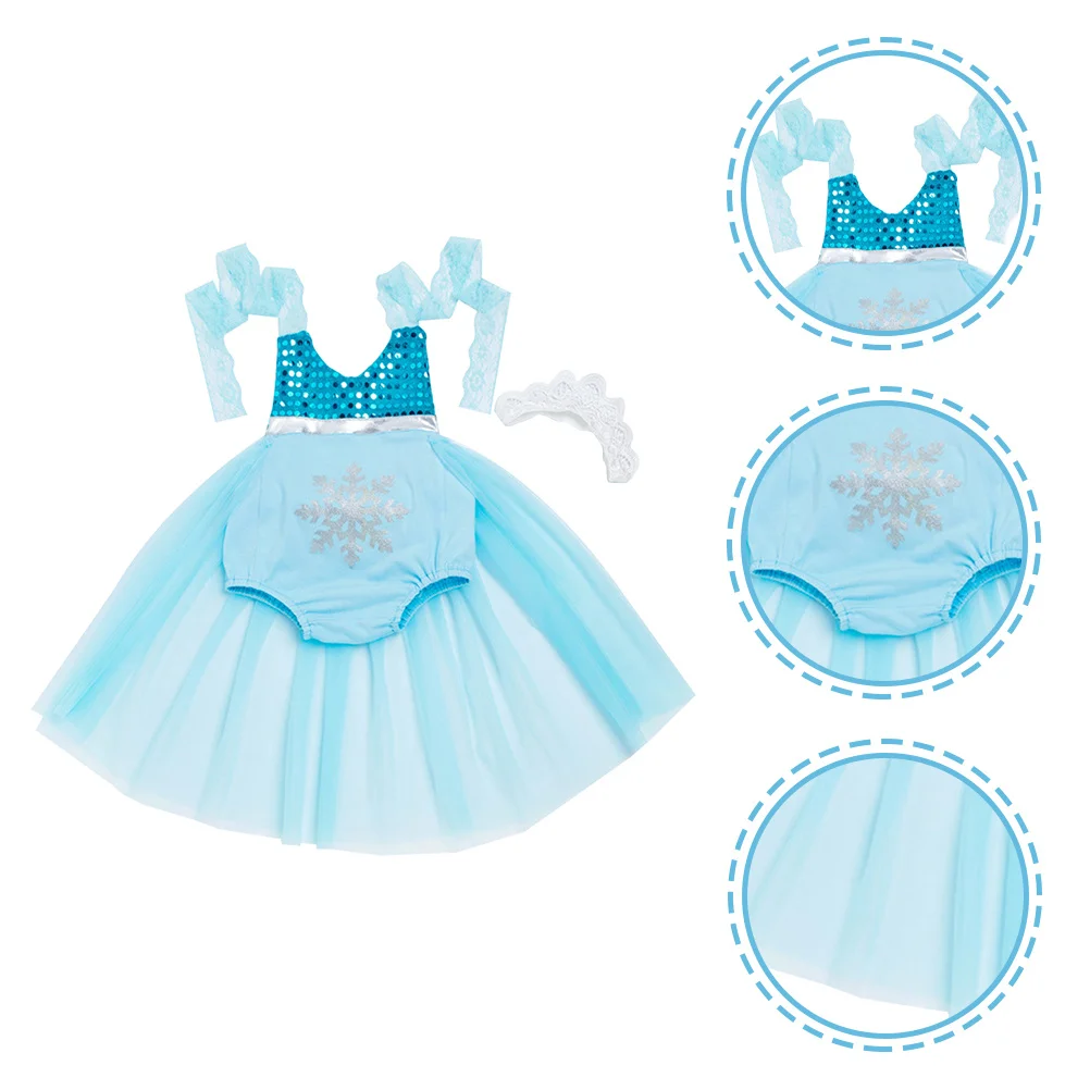 1 مجموعة طفل الفتيات رومبير تنورة مجموعة حورية البحر تصميم الزي الصيفي لالتقاط الصور حفلة عيد ميلاد عطلة ارتداء الوليد هدية الملابس