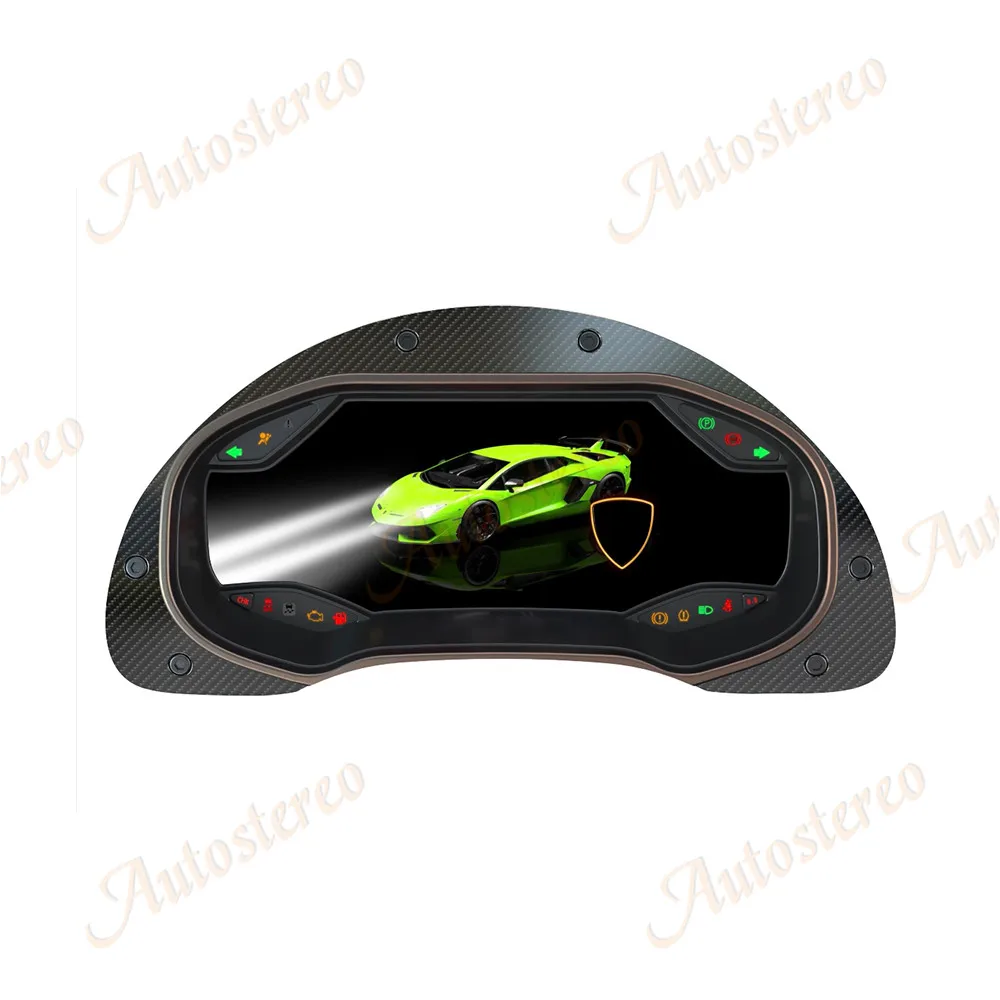 

Car Speedmeter Supercar For Lamborghini Gallardo 2003-2013 Car Digital Cluster Virtual Cockpit Multimedia Player CP Dashboard