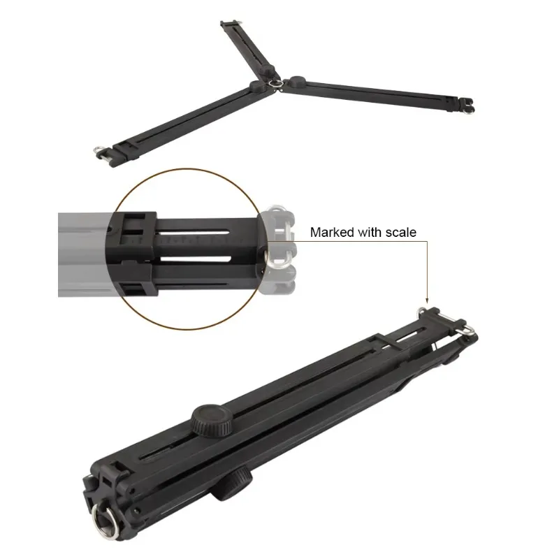 Carbon Fiber Foldable Camera Tripod Waterproof Shockproof Anti-Shake Head Professional Video Stand