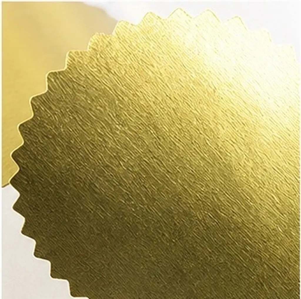 1 Embossed Seals Paper Base Material for Certificates Graduation Diploma Medal Stickers Creative Award Seal