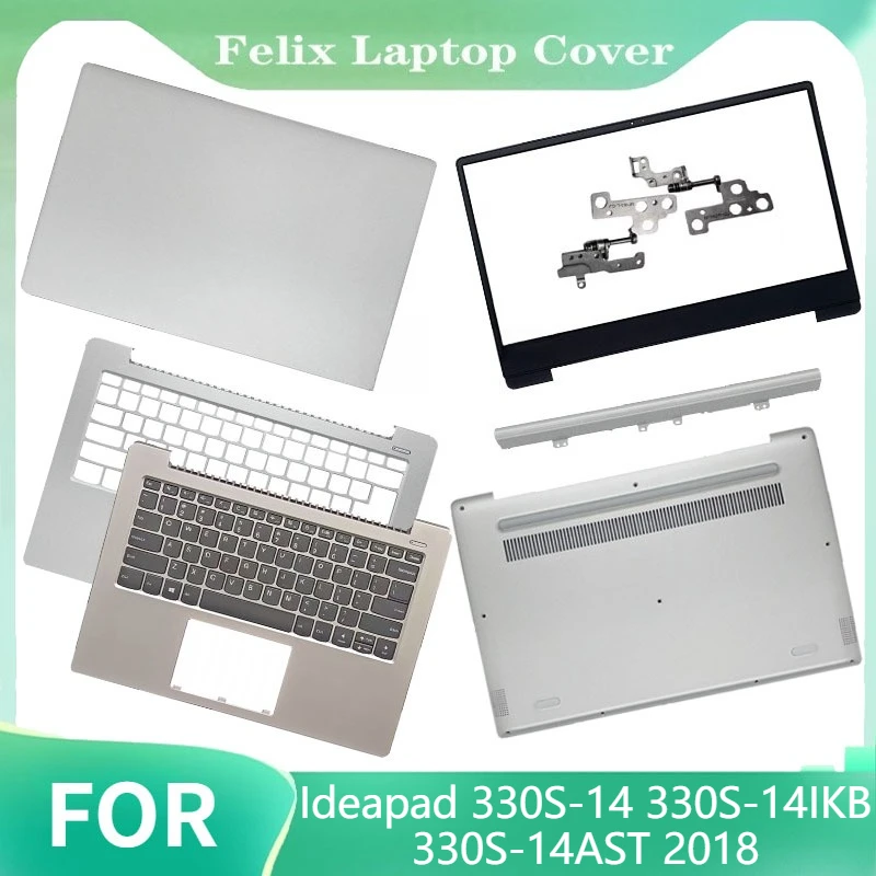 New For Ideapad 330S-14 330S-14IKB 330S-14AST 2018 Laptop LCD Back Cover Front Bezel Palmrest Upper Lower Bottom Case